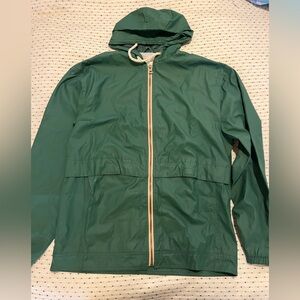 Men’s M Green raincoat